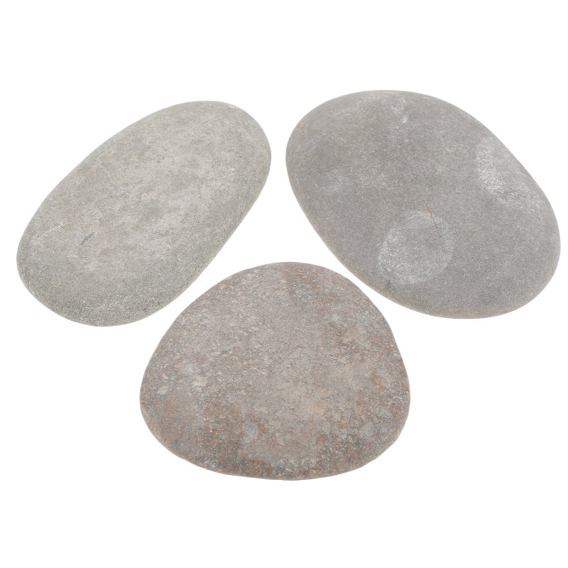 3pcs Turtle Basking Stones Turtle Stone Decoration Tortoises Stone Platform Reptile Habitat Stones Random Color - Image 1