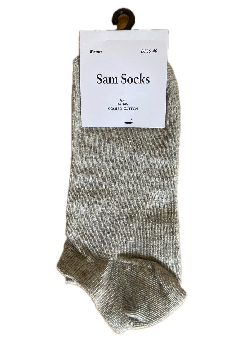 SAM SOCKS - Sam Socks Set Of 3 Ankle Socks Women Black-Grey-Pink - Image 1