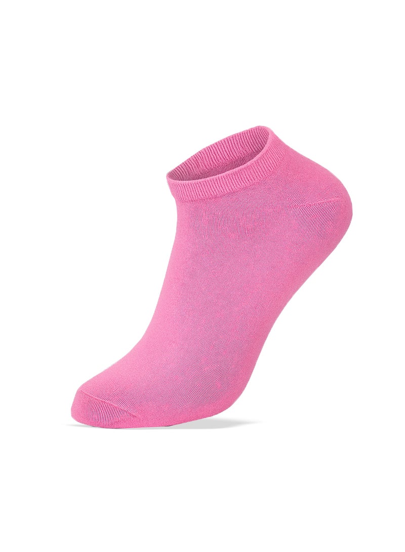 Sam Socks Set Of 3 Ankle Socks Women Black-Grey-Pink - Image 4