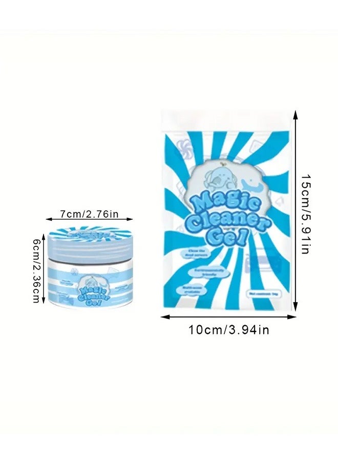 Generic Car Cleaning Gel Dust Removal Non-Toxic No Odor Reusable for Car Interiors, Homes, Offices  - Image 2