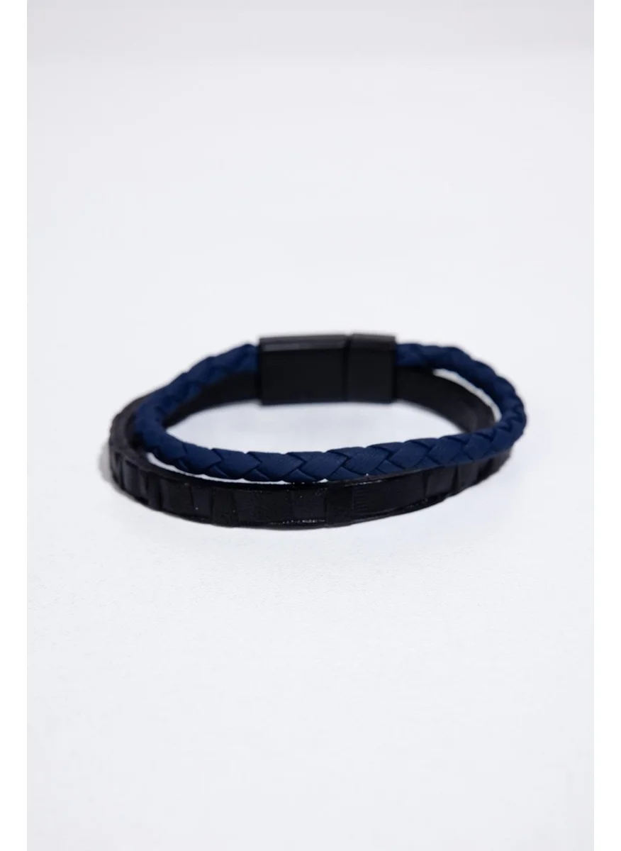 Tudors Men's Leather Bracelet