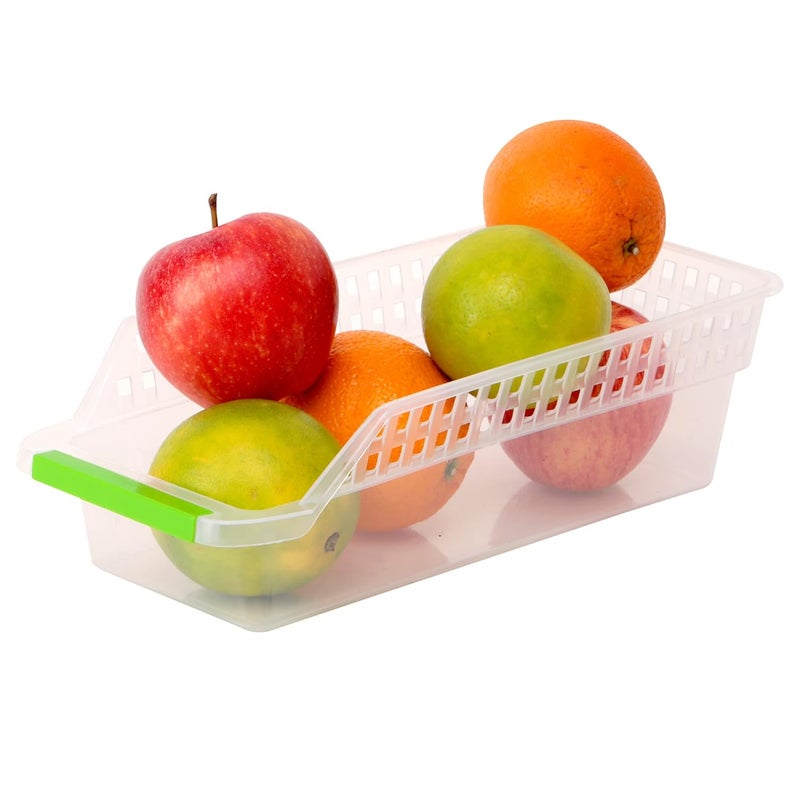 Cutting Edge Essentials Plastic Egg Baskets and Fridge Storage Organizer Racks SpaceSaving Solution for Fruits and Vegetables in Your Kitchen and Refrigerator Drawer Pack of 8 White - Image 4