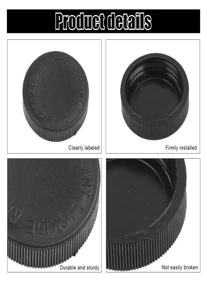 GLSOWEE 4PCS 21712-79900 Engine Radiator Coolant Water Tank Reservoir Cap, Car Radiator Cover Car Replacement Part, Compatible with Nissan Murano Rogue Versa Infiniti (4PCS) - Image 3