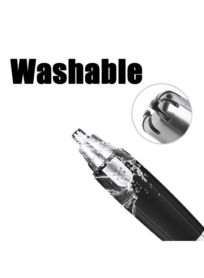 مقص شعر الأنف، نوع بطارية، شكل جسم صغير، سهل الحمل. - Image 3