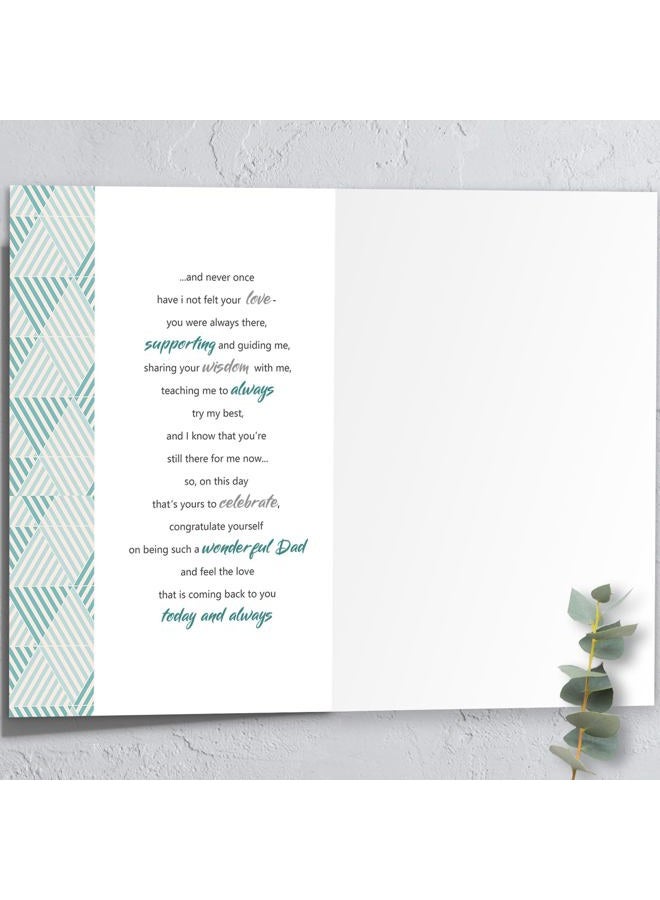 HEJOYN Dad Birthday Card，Birthday Gifts for Dad Father - Image 2
