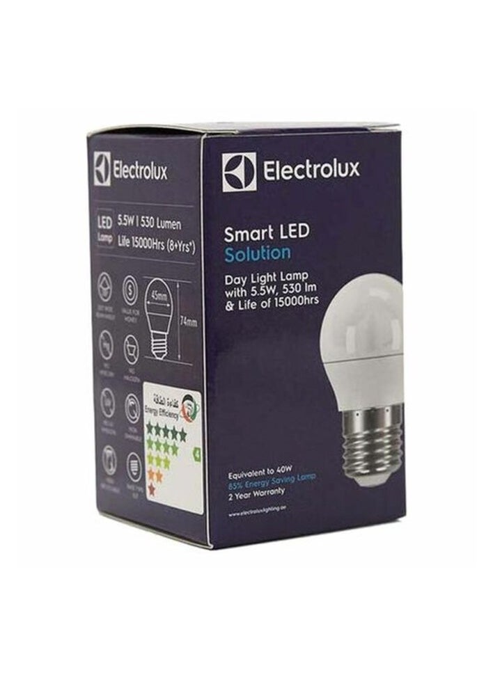 الكترولوكس - لمبة إلكترولوكس E27 LED 5.5 واط ضوء النهار - Image 1