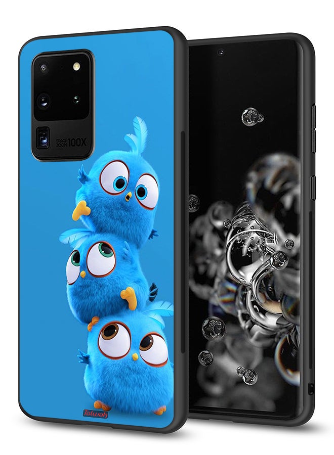 Tolwak Samsung Galaxy S20 Ultra Protective Case Cover Cute Birds - Image 1