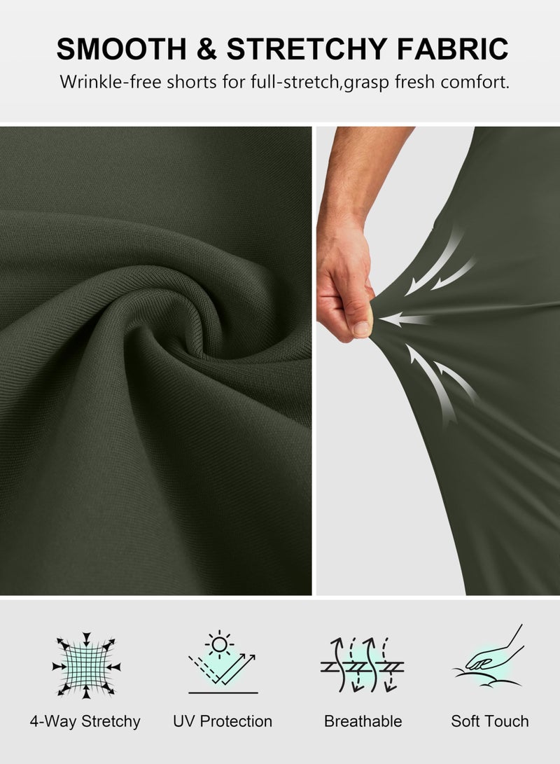 Soothfeel Men's Joggers with Zipper Pockets Golf Joggers Lightweight Sweatpants Athletic Workout Pants for Men Track 30" (Sage Green, M) - Image 5