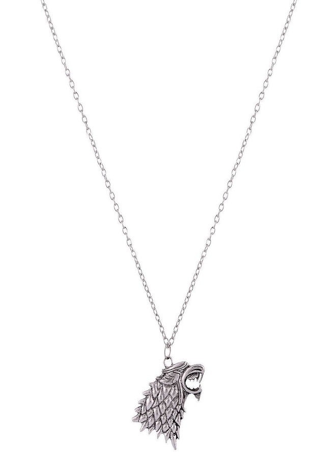 FURE Wolf Pendant with Chain - Image 2
