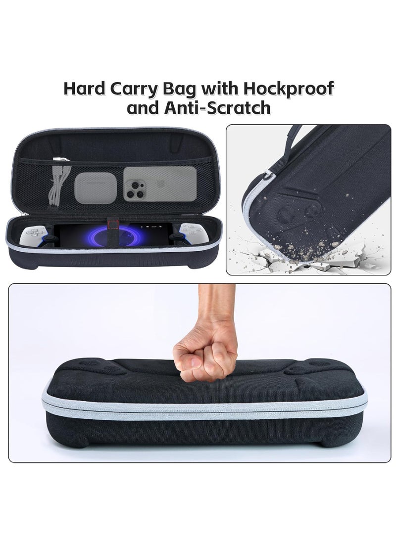 Rock Pow Case for Playstation Portal PS5 Portal Protective Case with Ergonomic Grip& Game Machine Protective Cover Sleeve Console Accessories  - Image 4