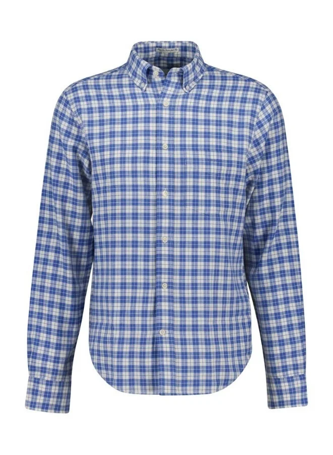 GANT Gant Regular Fit Checked Flannel Shirt