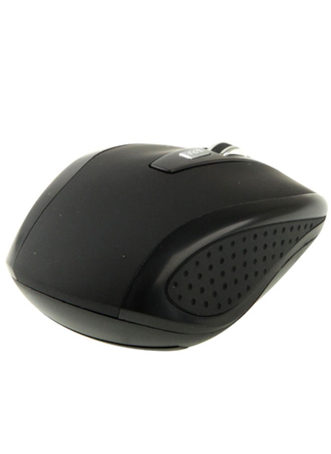 BURAQ 2.4 GHz 800~1600 DPI Wireless 6D Optical Mouse with USB Mini Receiver, Plug and Play, Working Distance up to 10 Meters(Black)  - Image 3