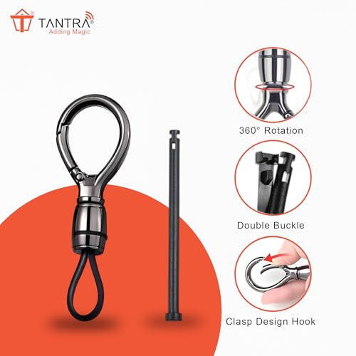 TANTRA Premium Car Keys Keychain - Durable Metal Keyring, Stylish & Functional Key Holder for Cars, Bike Keychain - Image 5