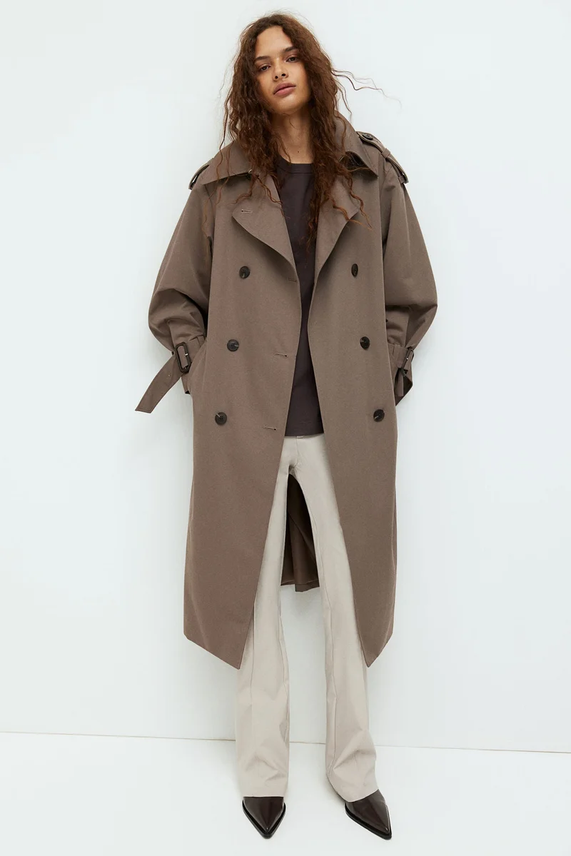 اتش اند ام بنطلون بحواف واسعة من الأسفل