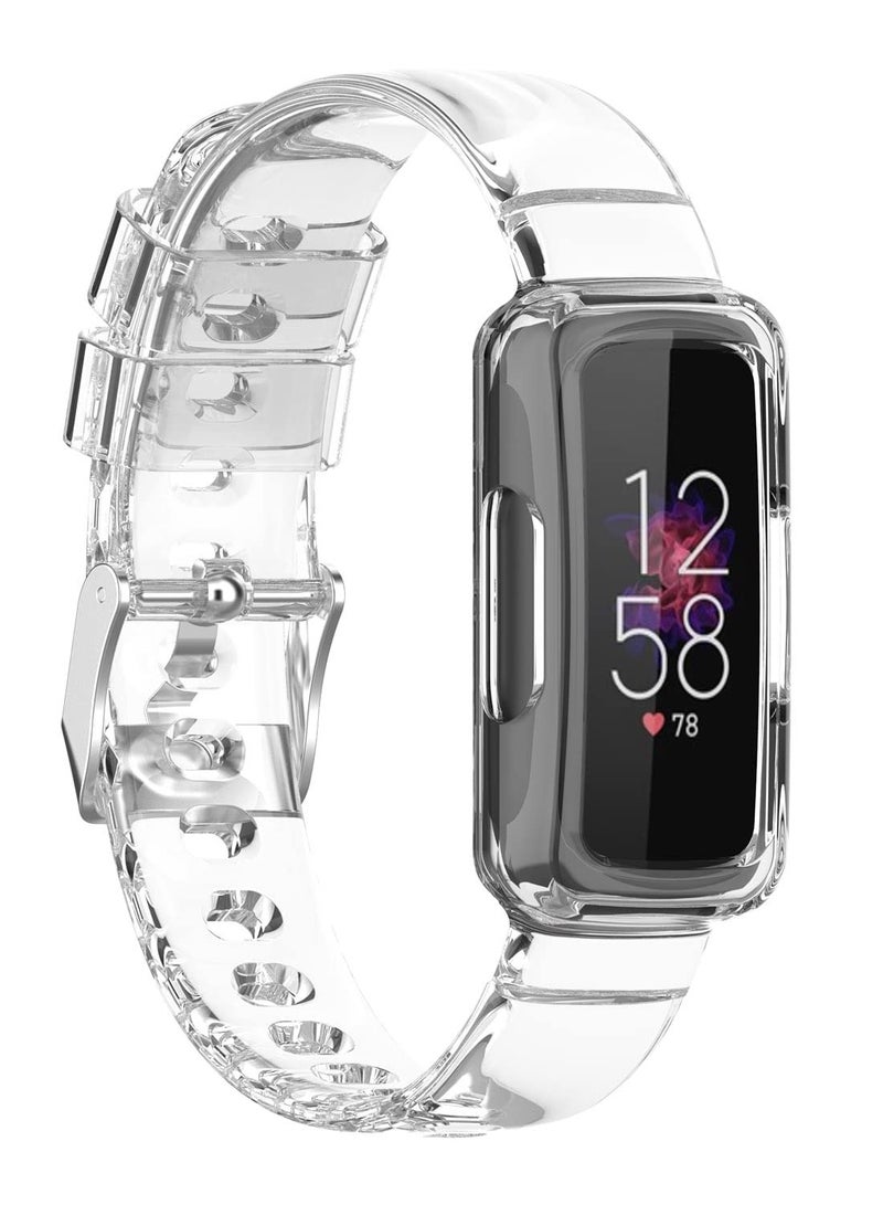 Adjustable Waterproof Silicone Replacement Strap for Fitbit Ace 3 Kids Boys Girls 3 Colors Available Blue Black Clear - Image 3