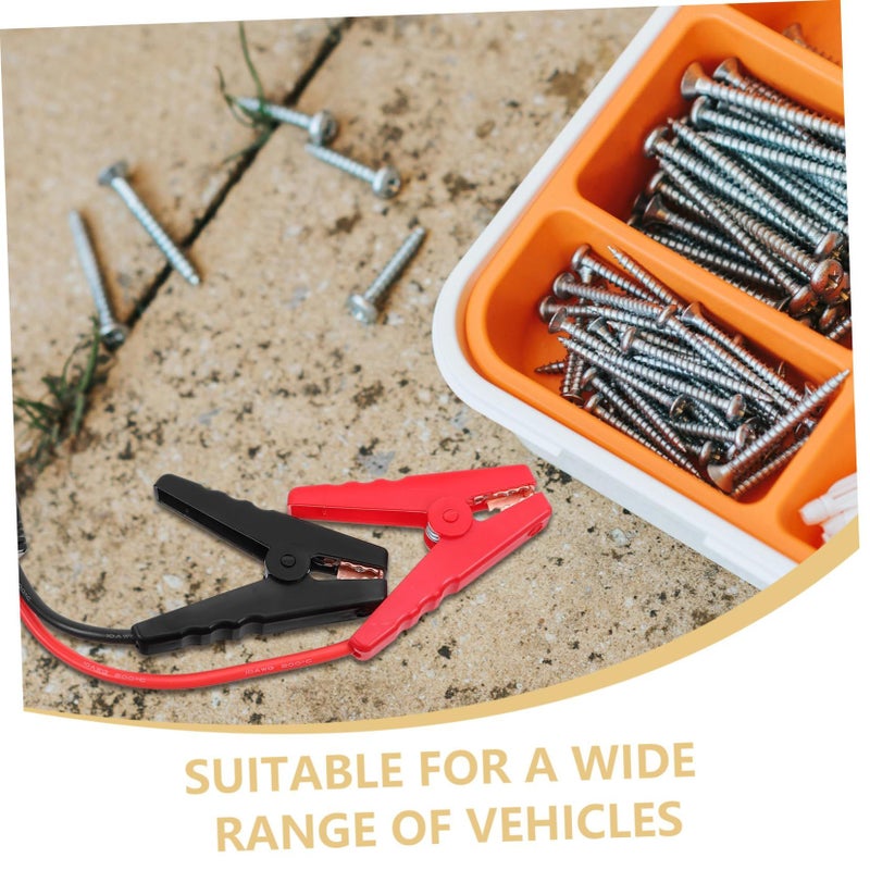 Heavy Duty Car Jump Starter Cable Kit 4 Gauge Battery Jumper Wires - Image 4
