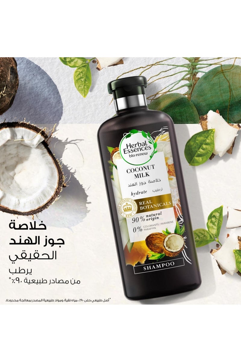 Herbal Essences Hydrate Coconut Shampoo 400ml - Image 1