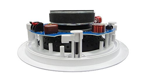 Silver Ticket Products 82C Silver Ticket in-Ceiling Speaker with Pivoting Tweeter (8 Inch in-Ceiling) 1 Piece, 11 inch Overall Size - Image 5
