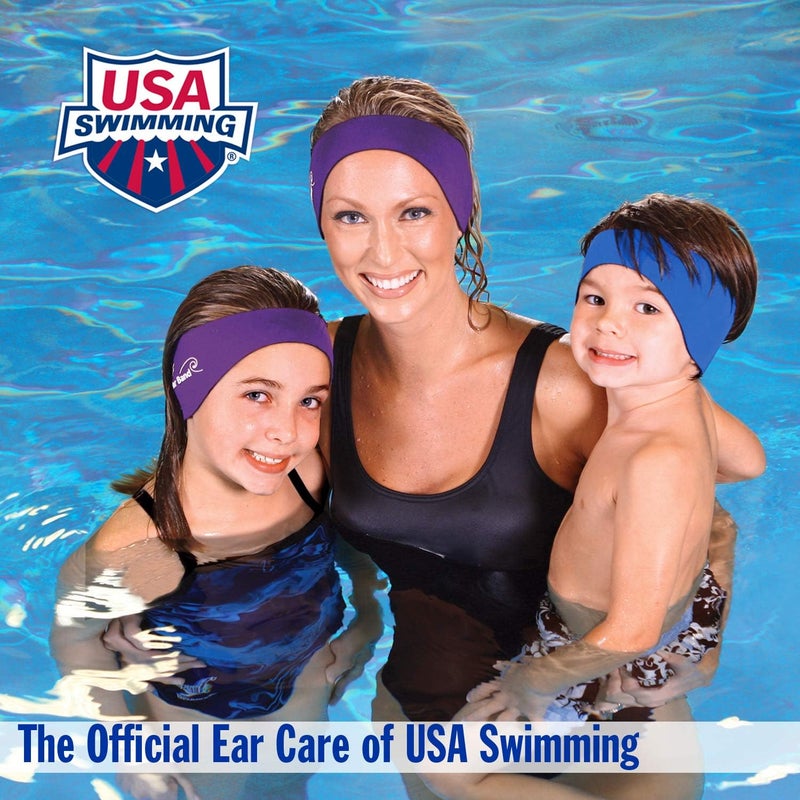 Macks Mack’s Swimming Headband – Best Swimmer’s Headband – Doctor Recommended to Keep Water Out and Hold Ear Plugs in - Official Swimming Ear Band of USA Swimming - Image 3