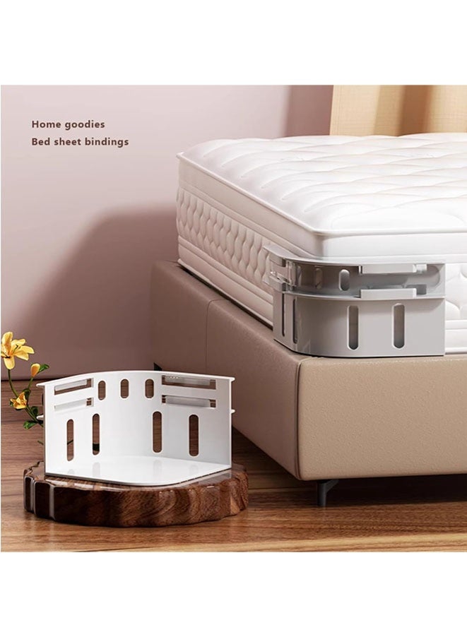 Sheet Holders, Secure Your Sheets Firmly in Place,No More Loose Sheets Easy Installation, Fits All Mattress Sizes 4 Pcs - Image 2