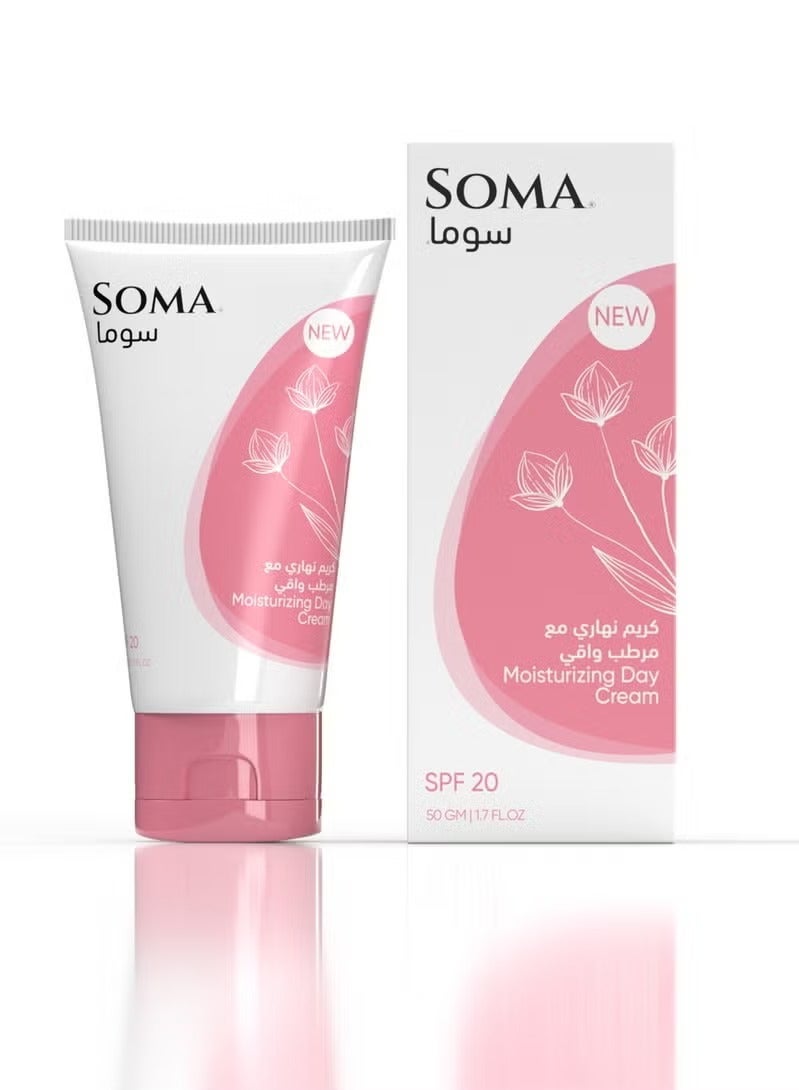 سوما كريم نهاري مع مرطب واقي 50جم