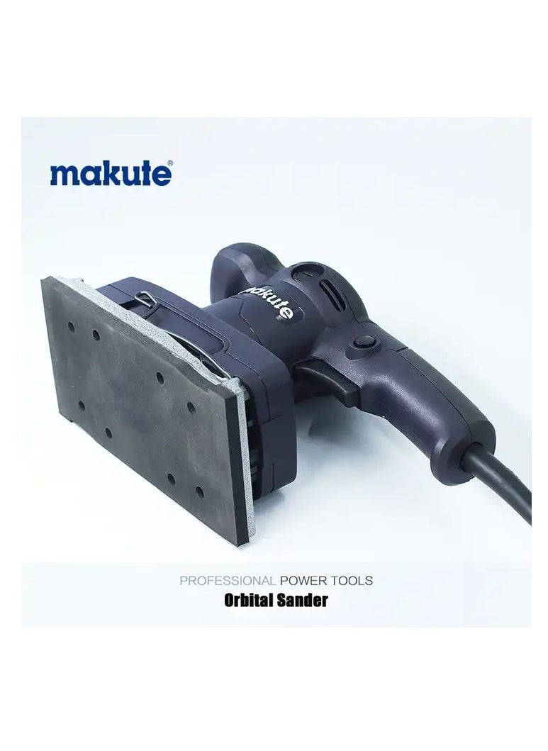 makute - Makute 480W Professional Orbital Sander (OS002) - Powerful and Versatile Sander for Perfect Finishes - Image 1