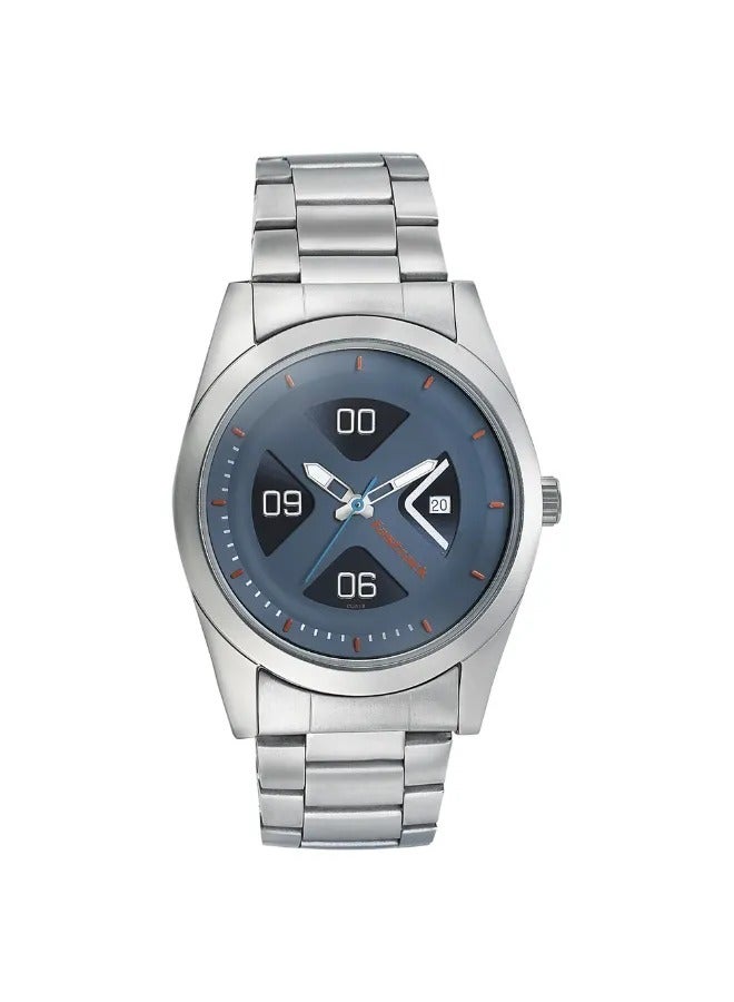 fastrack Men's Analog Round Shape Stainless Steel Wrist Watch - 3218SM01 - 53 Mm - Image 2