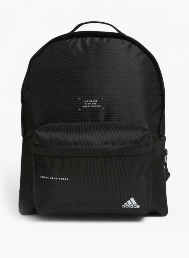 Adidas حقيبة مدرسية صلبة مع أحزمة كتف قابلة للتعديل - 15x33x41 سم - Image 1
