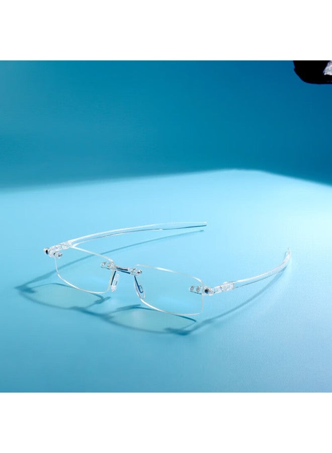 Nannini Italian Imported Blue Light Blocking Reading Gl For Men And Women, High-end Genuine Ultra-light Single-hand Folding Presbyopic Gl For Business - Image 1