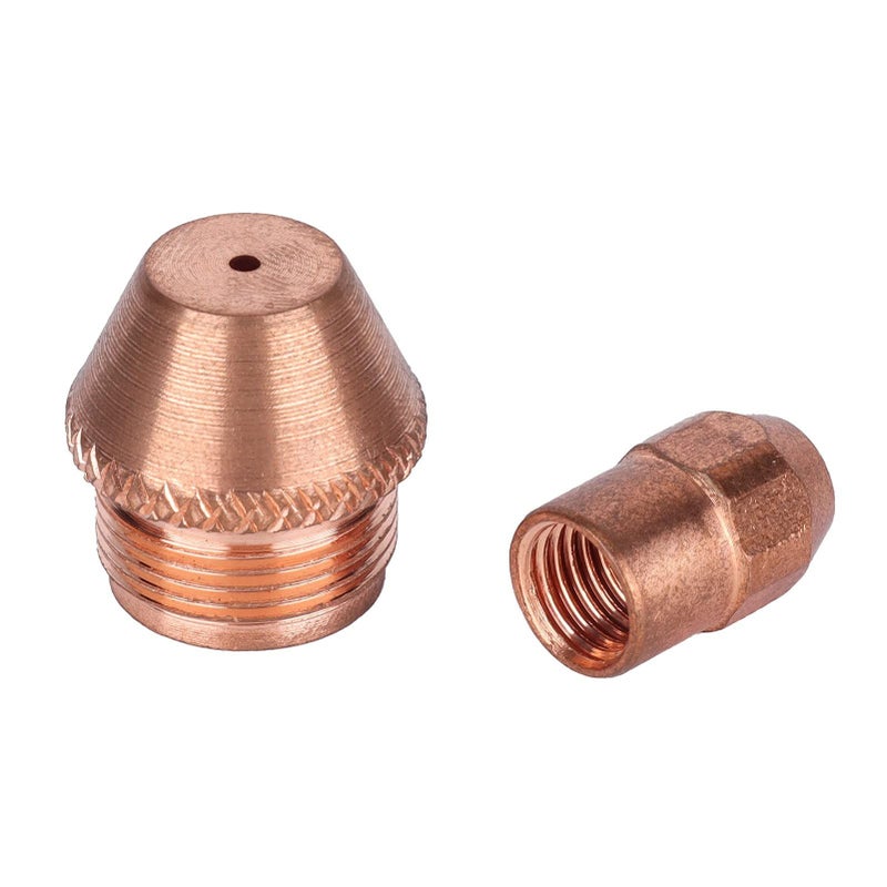 TZ 100 Plasma Cutter Consumables Kit 10 Copper Electrodes 10 Nozzles Durable for Plasma Arc Spraying - Image 4