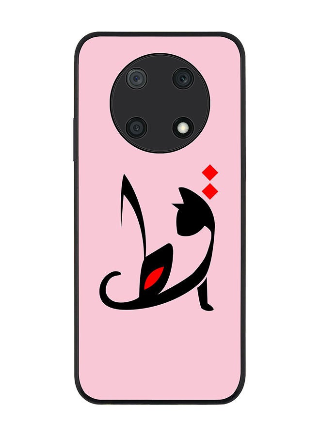 Stylizedd Rugged Black edge case for Huawei nova Y90 Slim fit Soft Case Flexible Rubber Edges Anti Drop TPU Gel Thin Cover - Cat - Image 1