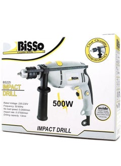 BISSO Electric drill with hammer feature 13mm 500watts  - Image 2