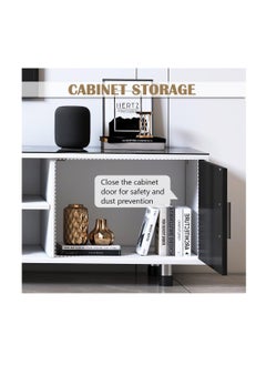 CityRiya-Long TV Stand, Modern TV Cabinet, Simple TV Cabinet Stand, Morden TV Table for TV, Small Apartment Mini Floor Cabinet, Background Storage Cabinet（DSG015-140*30*40cm）  - Image 5