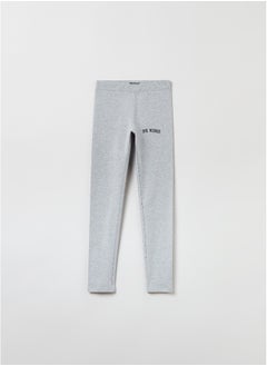 Ovs OVS Leggings With Printed Lettering  - Image 1