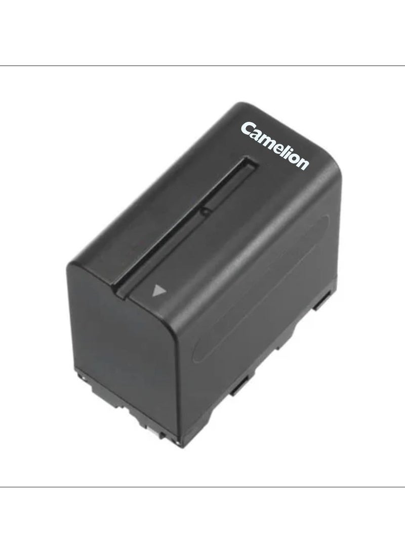 كاميليون حزمة بطارية Camelion NP-F970 L-Series معلومات الليثيوم (6000 مللي أمبير في الساعة) - Image 2