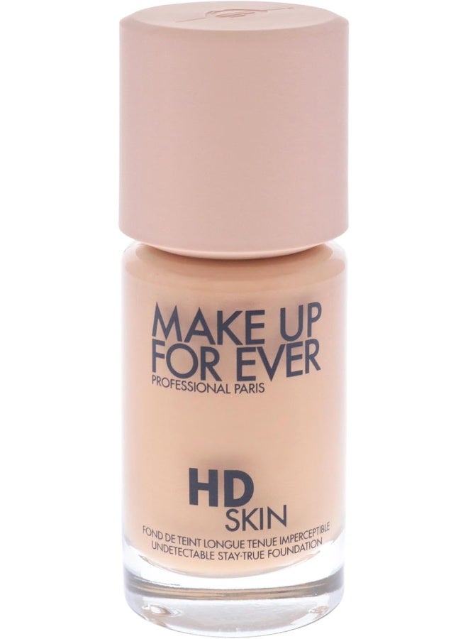 Make Up For Ever HD Skin Foundation 2Y30 Warm Sand 30ml - Image 2