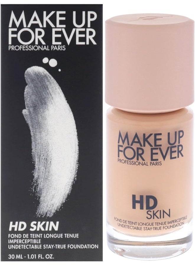 Make Up For Ever HD Skin Foundation 2Y30 Warm Sand 30ml - Image 1