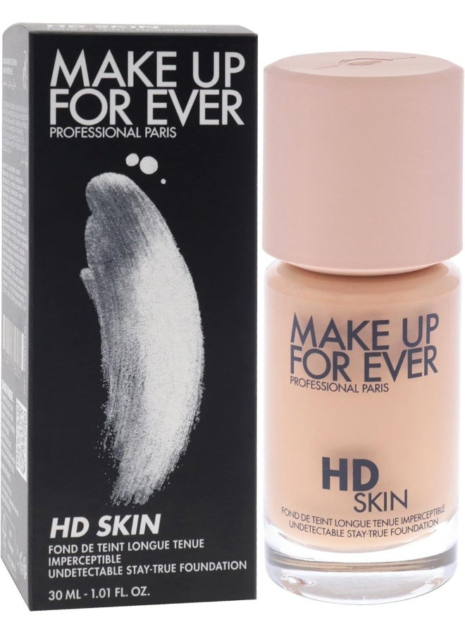 Make Up For Ever HD Skin Foundation 2Y30 Warm Sand 30ml - Image 3