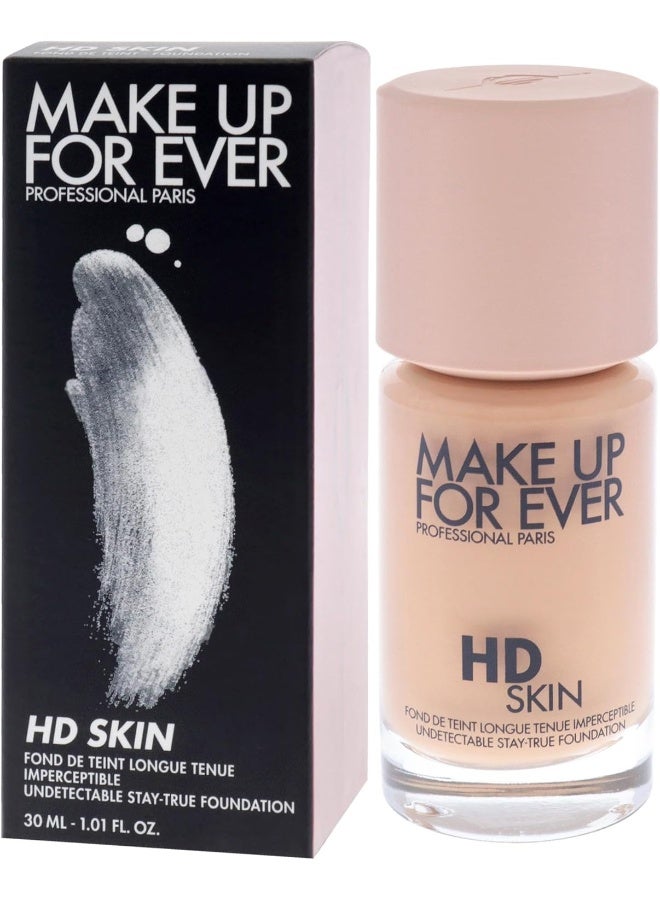 Make Up For Ever HD Skin Foundation 2Y30 Warm Sand 30ml - Image 4
