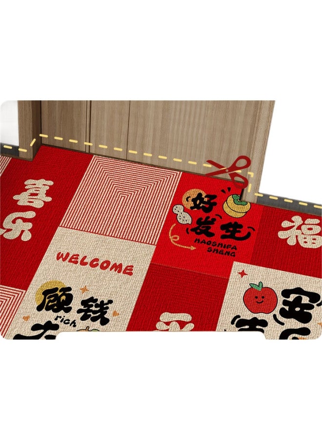 Yishang Entrance Door Mat, Large Doorway Foot Mat, Indoor Door Mat, Outdoor Luxury Entrance Mat, Housewarming Non-Slip Foyer Carpet - Image 3