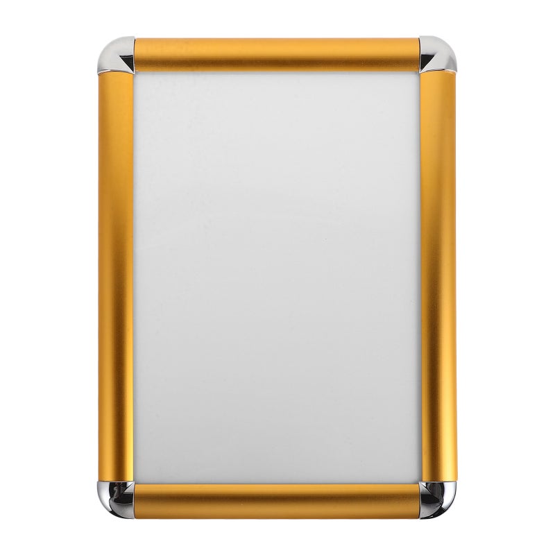 Aluminum Alloy Snap Frame, Secure Poster Display with Round Corners, Modern Decor Solution - Image 1