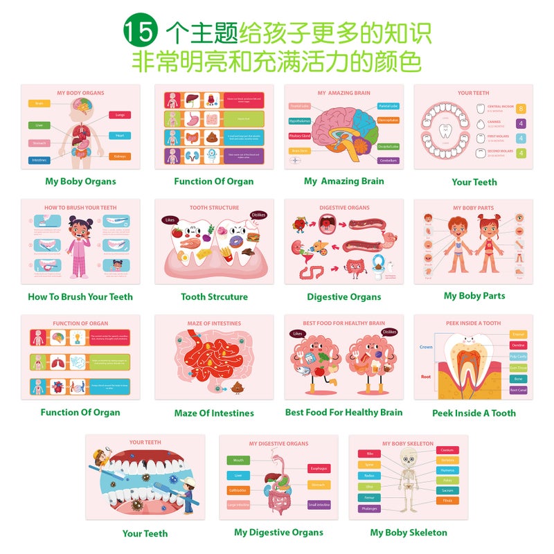 Kids Busy Book Montessori Early Learning Quiet Book - Image 2