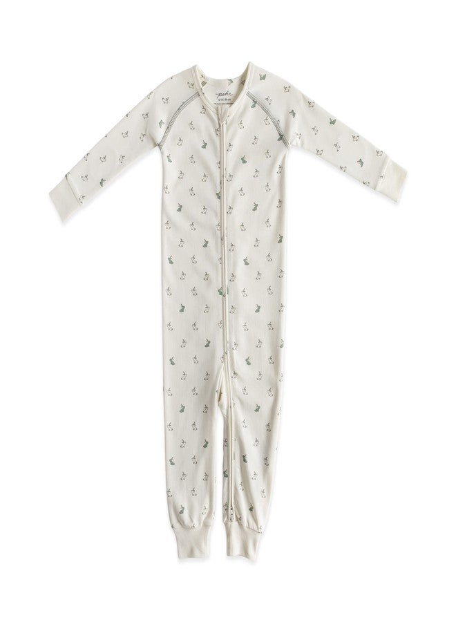 PEHR - Hatchling Bunny Baby Footless Sleeper (12-18 mos.) - Image 1