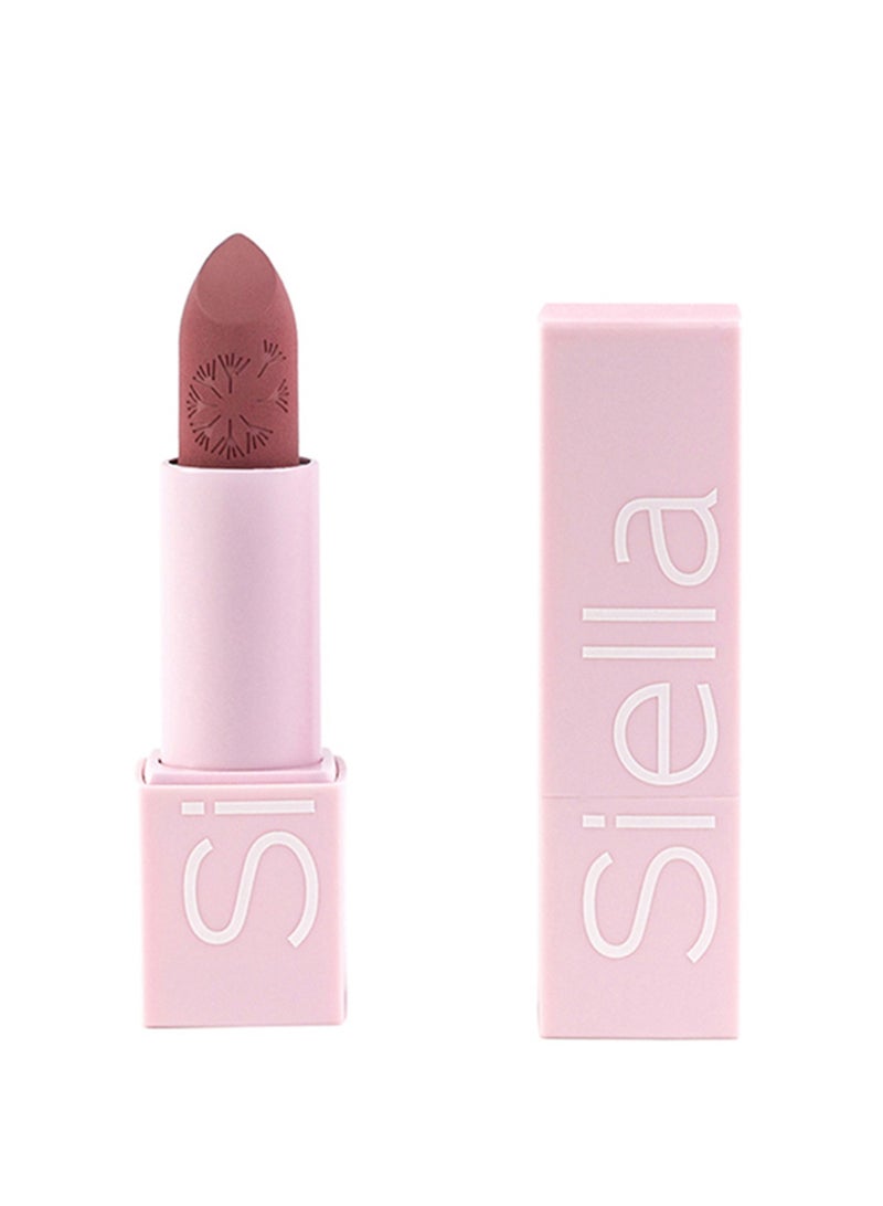 Siella Beauty Lilac Flower Power Matte Lipstick,Upto 10hr Long Lasting Lipstick, Made In Italy - Image 1
