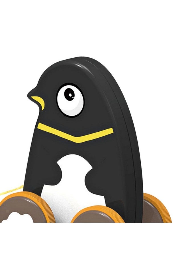 كريرين ألعاب KRIREEN Penguin للأطفال - ألعاب طيور البطريق القابلة للسحب، ألعاب الأطفال الزاحفة، ألعاب التنمية المبكرة للأطفال، ألعاب المشي للأطفال الصغار، الأطفال، الأولاد، البنات (متعدد الألوان) (بطريق) - Image 2