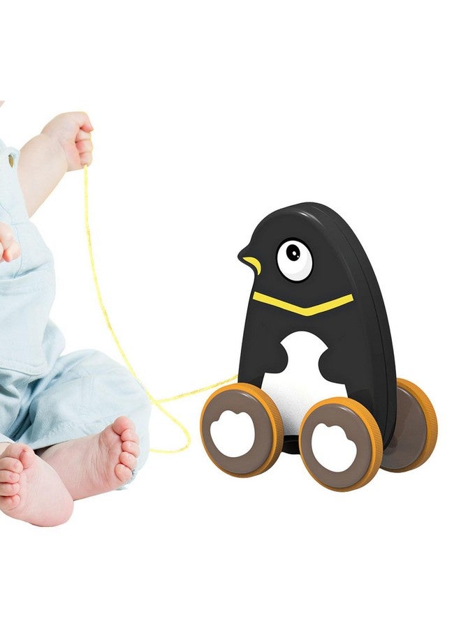 كريرين ألعاب KRIREEN Penguin للأطفال - ألعاب طيور البطريق القابلة للسحب، ألعاب الأطفال الزاحفة، ألعاب التنمية المبكرة للأطفال، ألعاب المشي للأطفال الصغار، الأطفال، الأولاد، البنات (متعدد الألوان) (بطريق) - Image 5