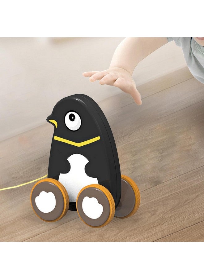 كريرين ألعاب KRIREEN Penguin للأطفال - ألعاب طيور البطريق القابلة للسحب، ألعاب الأطفال الزاحفة، ألعاب التنمية المبكرة للأطفال، ألعاب المشي للأطفال الصغار، الأطفال، الأولاد، البنات (متعدد الألوان) (بطريق) - Image 4