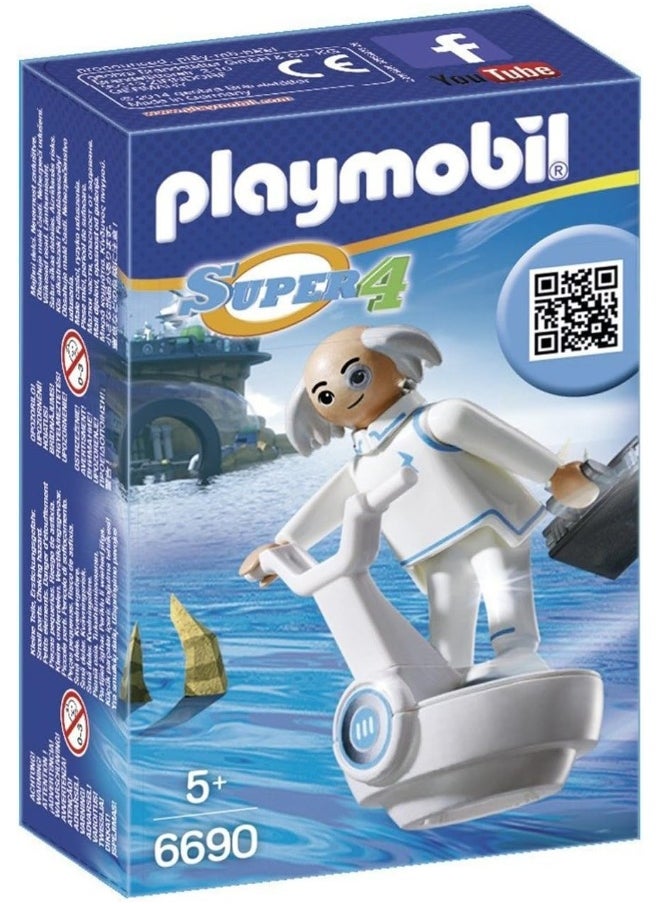 Playmobil playmobil Super 4 Dr.X 6690, Multi-Colour, 310361  - Image 1