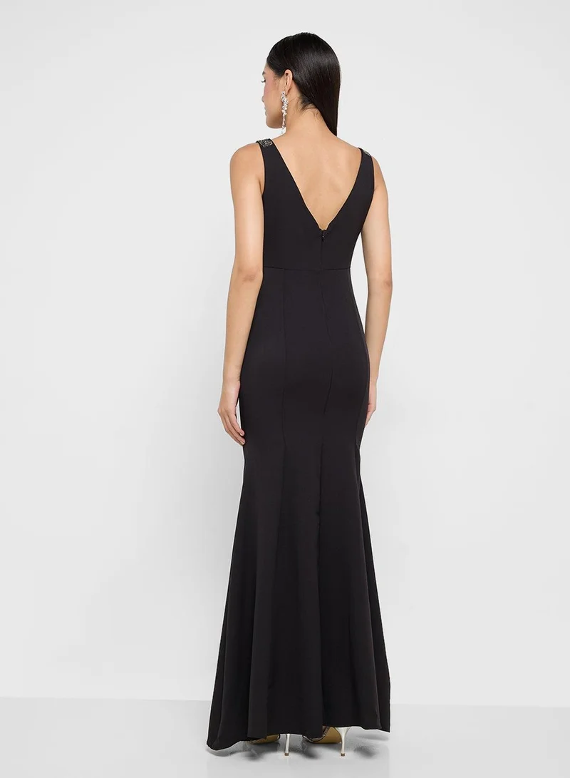 Ginger Boutique Bow Detail Dress