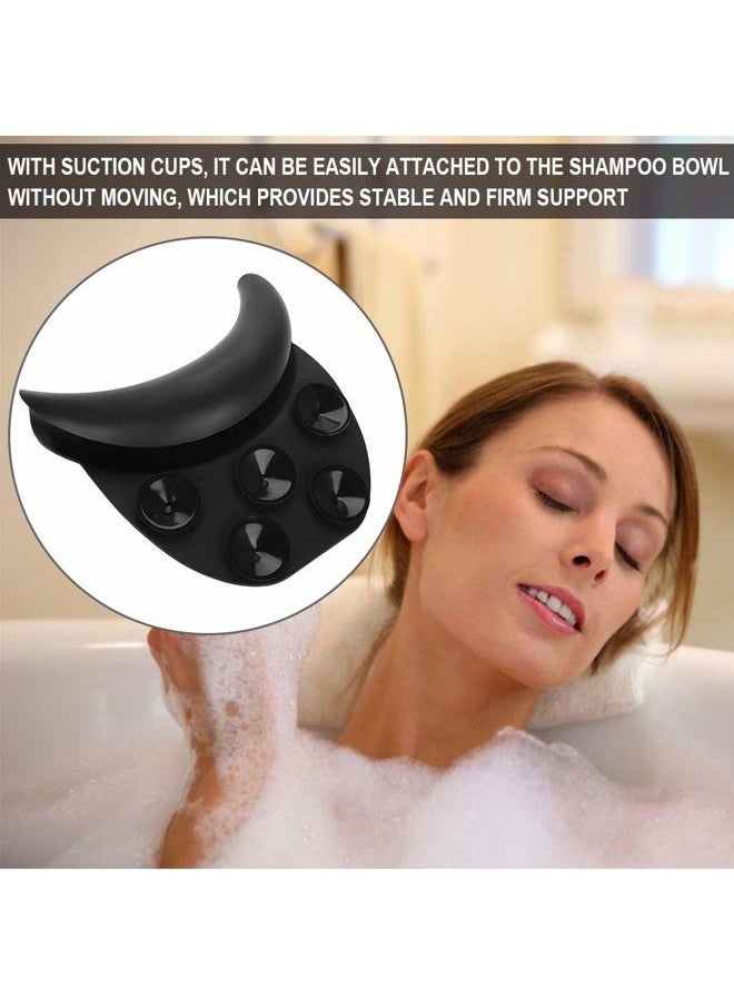 DEWIN Salon Neck Rest Cushion, Hair Washing Silicone Neck Support Rest Cushion, Neck Pillow for Sink Salon Spa Shampoo Bowl Gripper  - Image 3